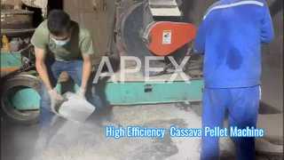 เครื่องทำเม็ดมันสำปะหลังที่มีประสิทธิภาพสำหรับอาหารสัตว์